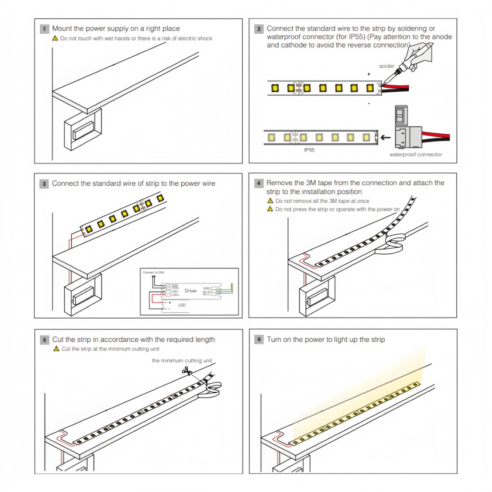 Factory popular LED light strips Factory popular LED light strips